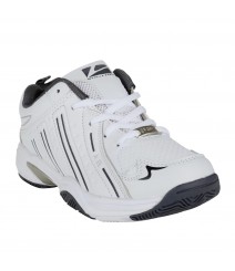 Vostro White Grey Sports Shoes for Women - VSS0037